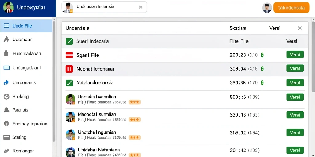 Screenshot menampilkan antarmuka utama aplikasi NUSABET.