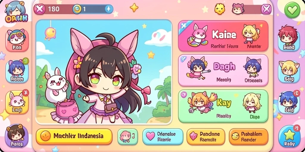 Tampilan awal yang menarik dan mudah dinavigasi.