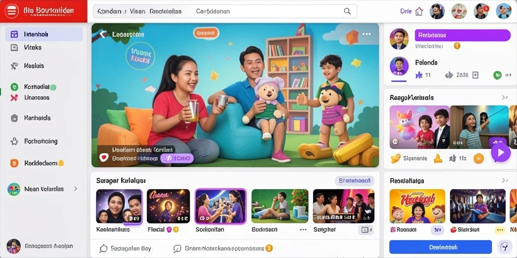 Tampilan antarmuka yang intuitif dan menarik.