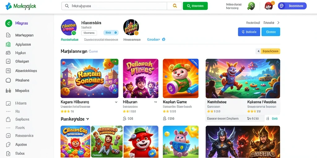 Tampilan antarmuka yang menarik dan mudah dinavigasi.
