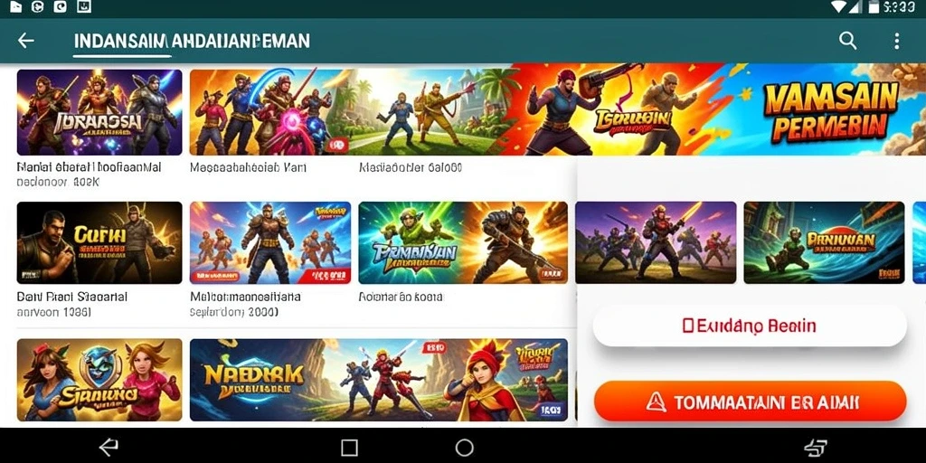 Screenshot menampilkan karakter utama dalam aksi.